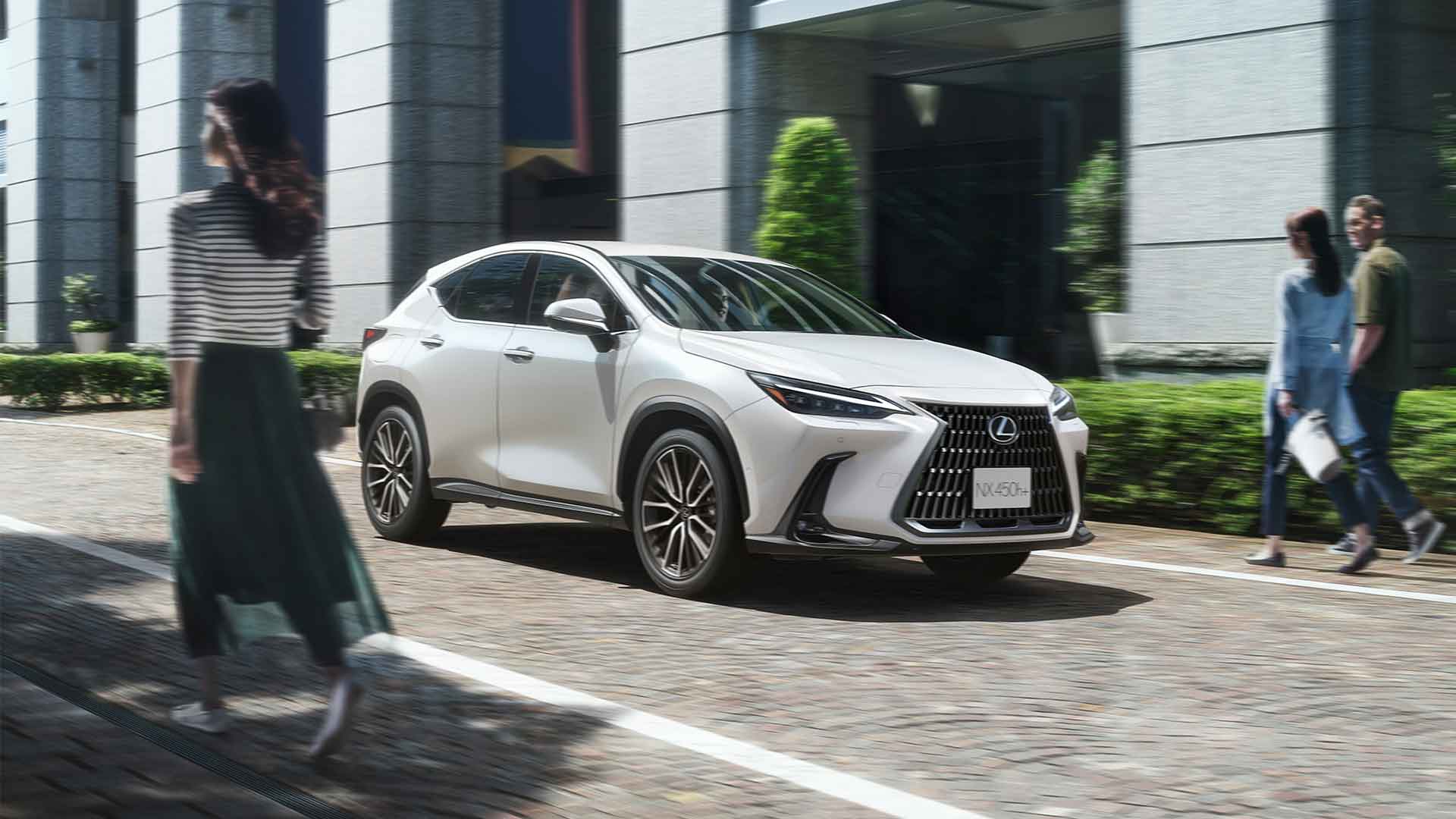 Lexus NX 450h+. Overseas model shown.