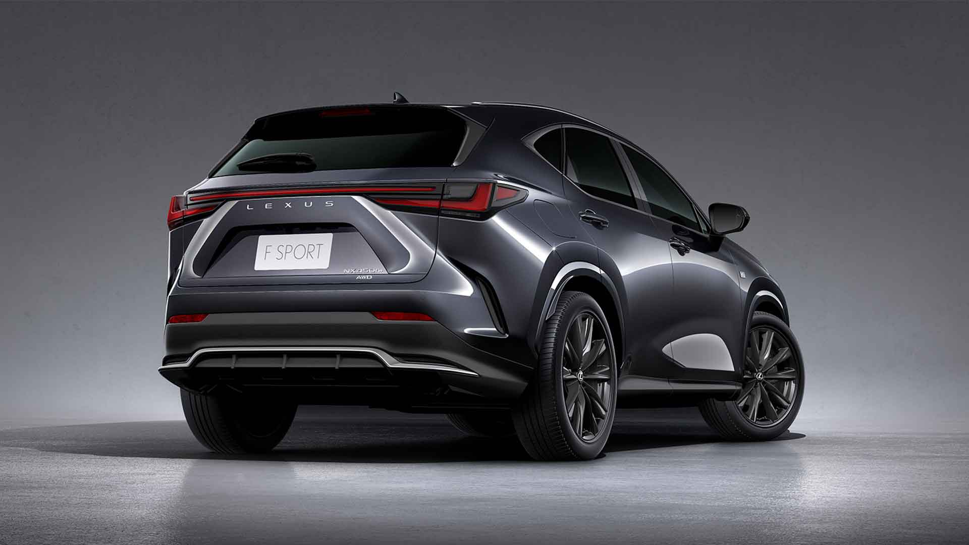 Lexus NX 450h+. Overseas model shown.